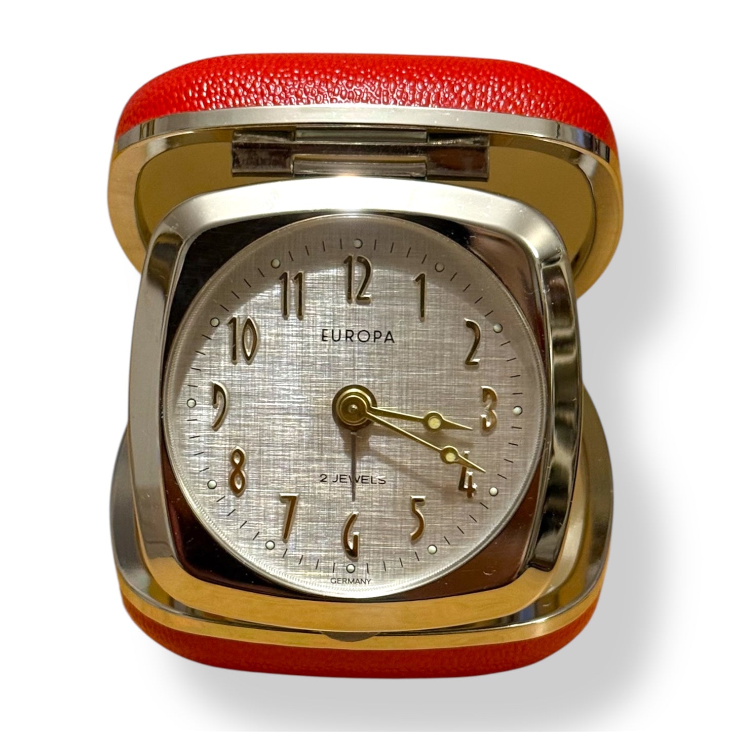 Europa 1970s Travel Alarm Clock New Old Stock Within Box